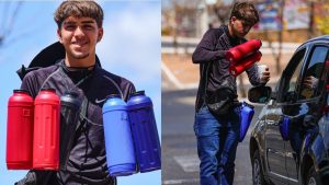 Adolescente de 15 anos vende café em semáforos de Teresina para comprar casa própria: 'pensando no meu futuro'