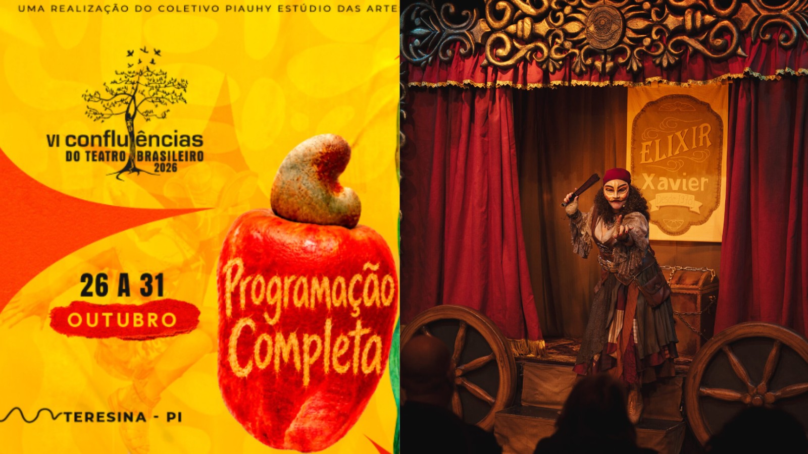 Festival de teatro em Teresina: confira programação gratuita