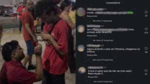 Casal denuncia ataques homofóbicos após pedido de casamento em ato