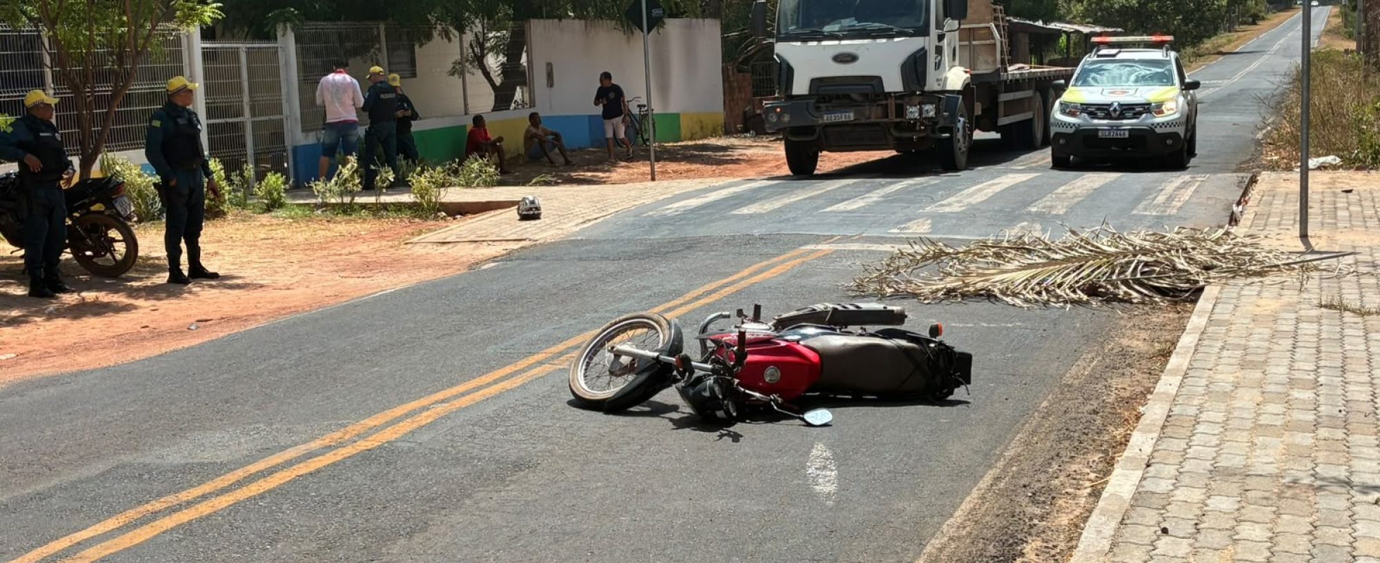 Motociclista de 46 anos morre em acidente na Estrada da Cacimba Velha