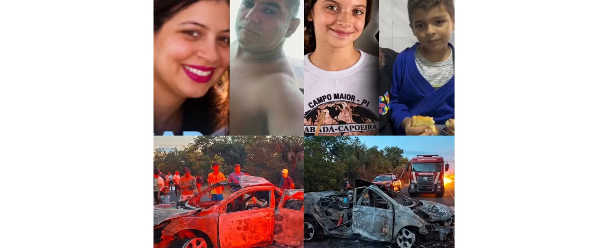 Menina que perdeu os pais, o irmão e a prima em acidente recebe alta