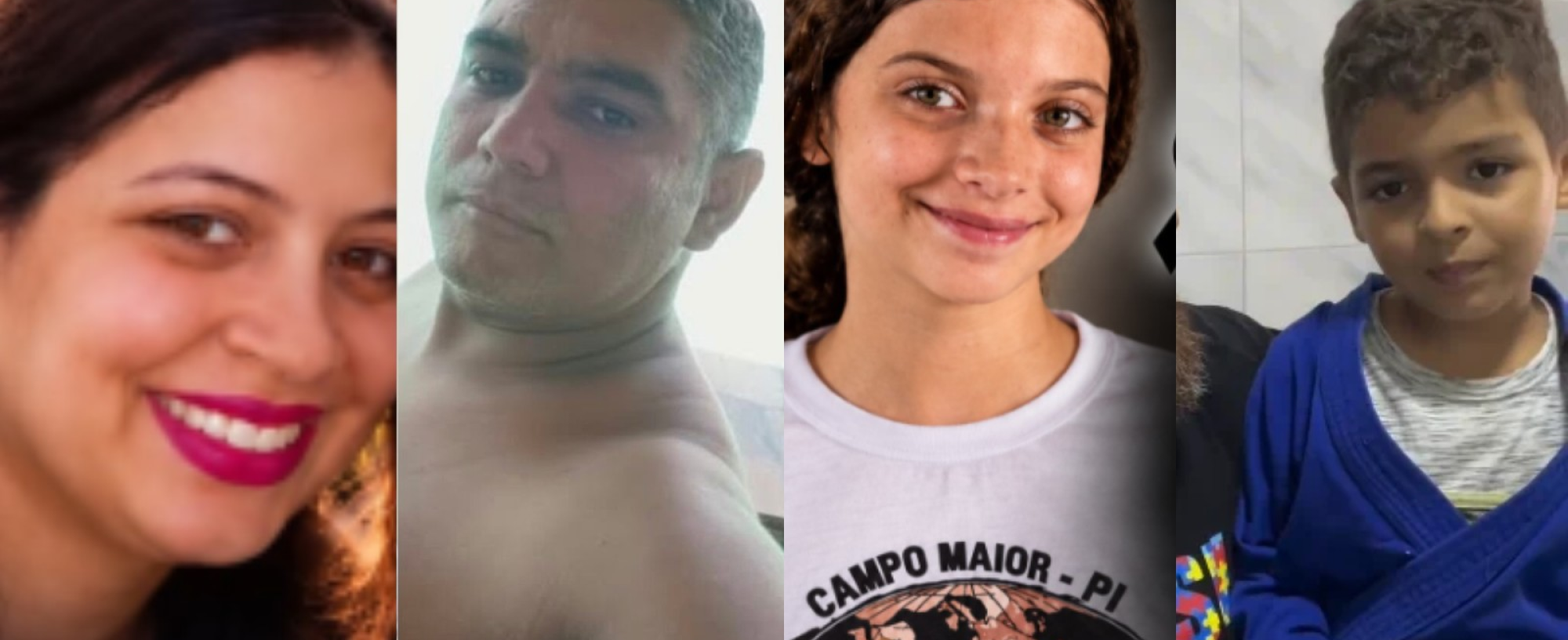 Quem era a família que morreu após carro colidir contra carnaúba no PI; criança segue internada