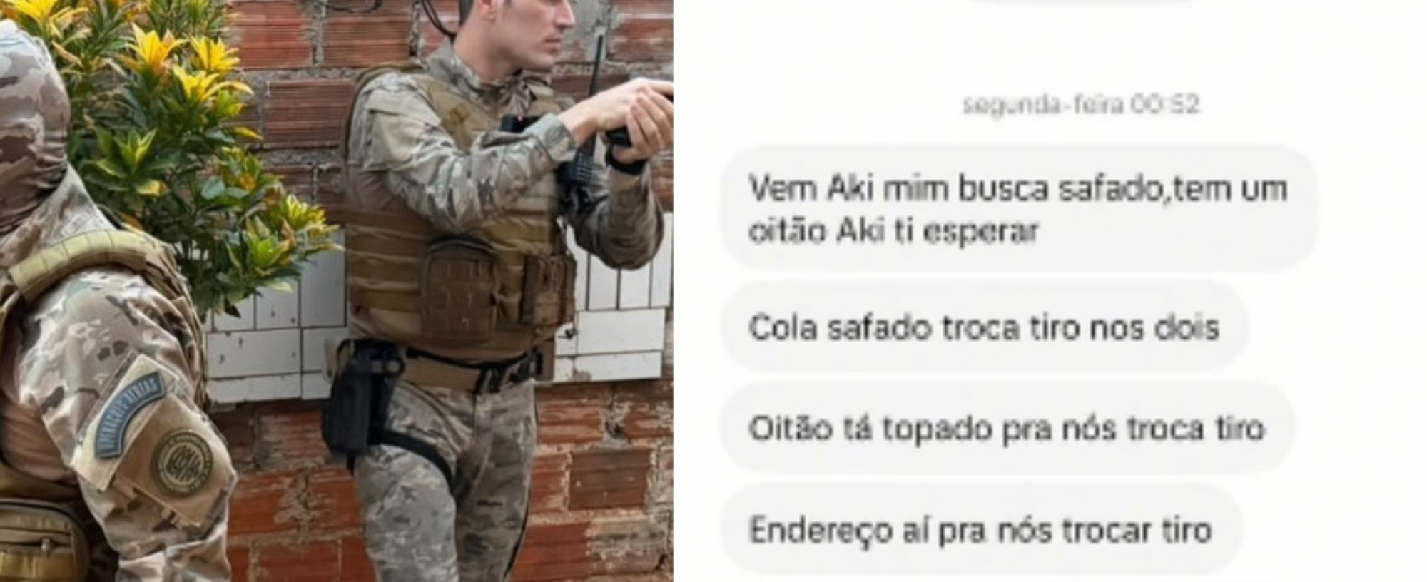 Homem chama delegado para confronto armado e vira alvo de operação