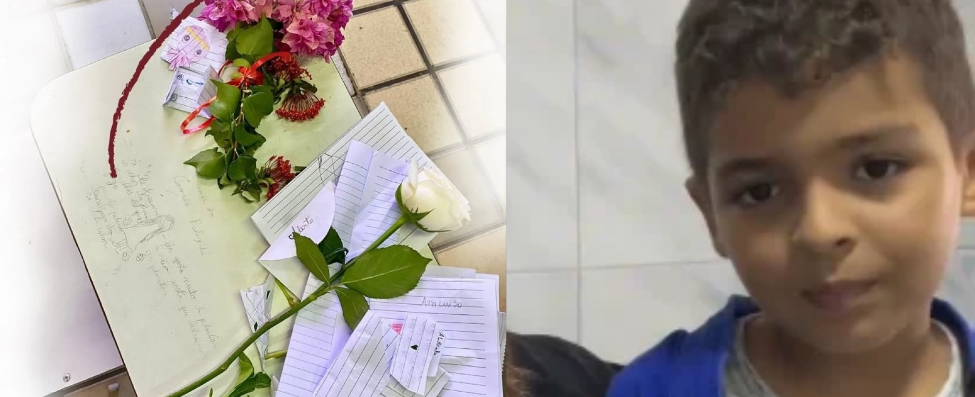 Colegas homenageiam aluno morto em acidente no PI