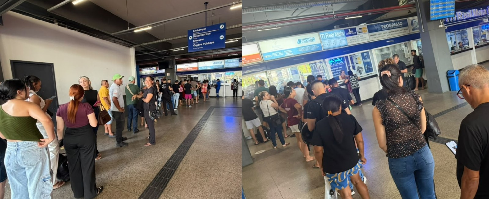 Eleições 2026: Eleitores lotam rodoviária de Teresina em busca de passagens gratuitas para votação